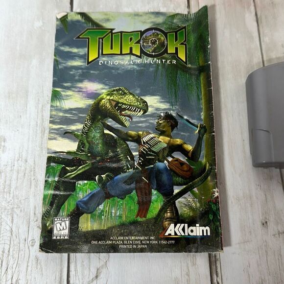 Turok Dinosaur Hunter 1997 Nintendo 64 N64 READ - Picture 2 of 9